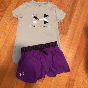 Under Armour 2 pc set.  Great condition